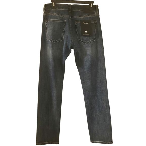 NWT KanCan Men's Slim Straight Medium Wash Size 31 / 31 Comfort Stretch - Picture 4 of 6